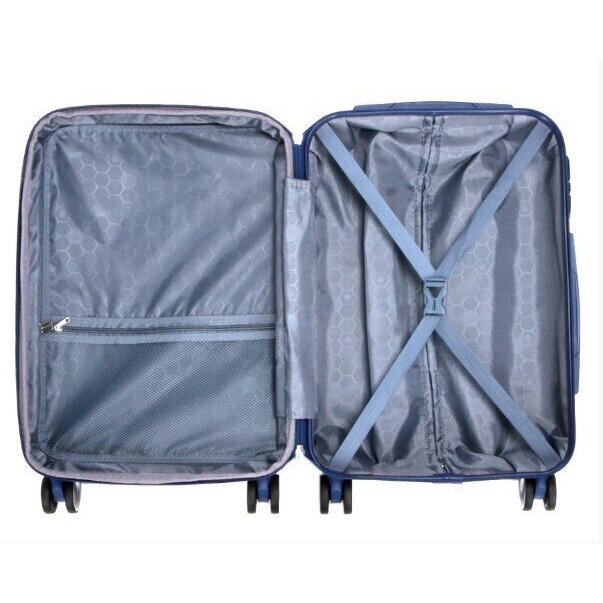 Mažas kelioninis lagaminas Airtex, 35 L, mėlynas, 628/S 10 Mažas kelioninis lagaminas Airtex, 35 L, mėlynas, 628/S 10