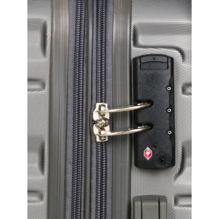 Mažas kelioninis lagaminas Airtex, 35 L, pilkas, 628/S 12 Mažas kelioninis lagaminas Airtex, 35 L, pilkas, 628/S 12