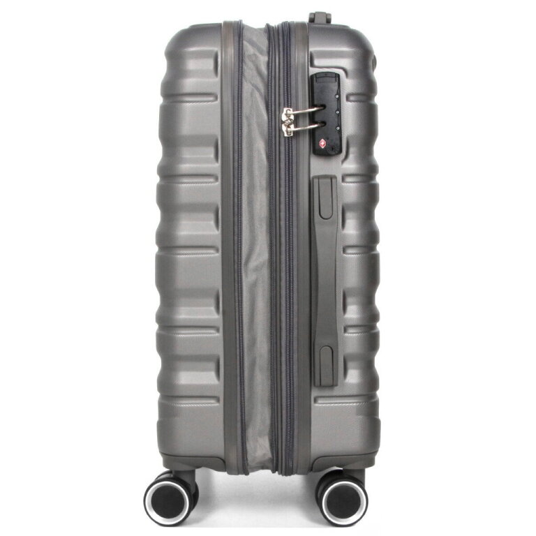 Mažas kelioninis lagaminas Airtex, 35 L, pilkas, 628/S 4