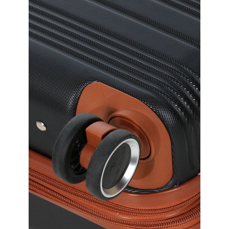 Mažas kelioninis lagaminas Airtex, juodas, 629/S 11
