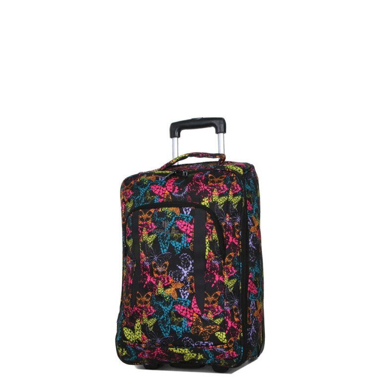 Mažas kelioninis lagaminas "Drugeliai" Airtex, 31 L, 527/20 Mažas kelioninis lagaminas "Drugeliai" Airtex, 31 L, 527/20