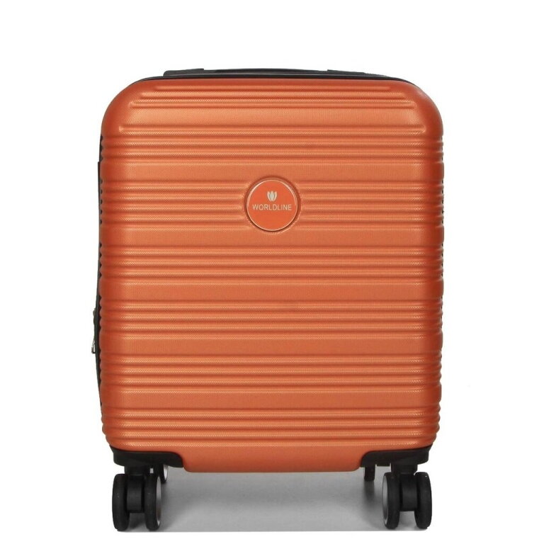 Mažas lagaminas Airtex 805/16, S, oranžinis 2