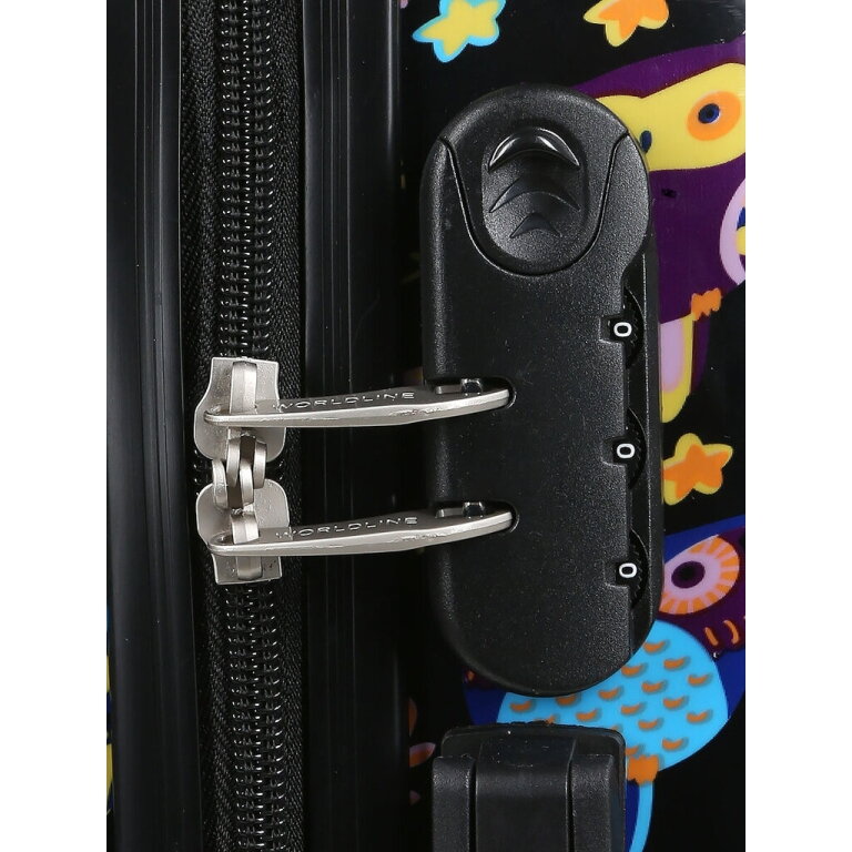 Mažas lagaminas Airtex Black Hibou 809/20, S 11 Mažas lagaminas Airtex Black Hibou 809/20, S 11