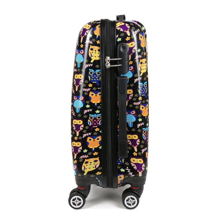 Mažas lagaminas Airtex Black Hibou 809/20, S 4