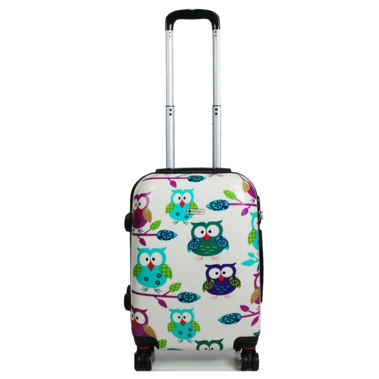 Mažas lagaminas Airtex White Hibou 809/20, S 1
