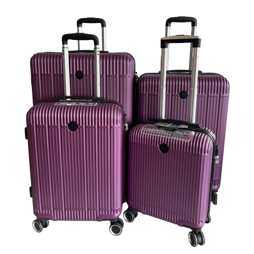 Mažas lagaminas Airtex 630/16, S, violetinis Mažas lagaminas Airtex 630/16, S, violetinis