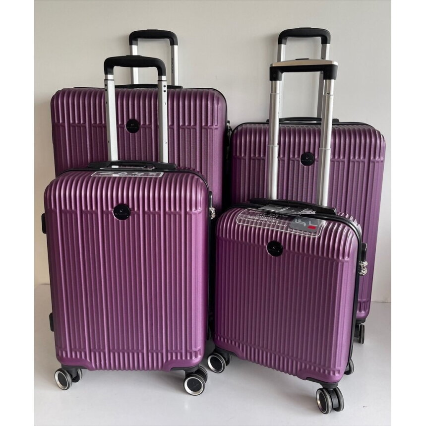 Mažas lagaminas Airtex 630/16, S, violetinis 1 Mažas lagaminas Airtex 630/16, S, violetinis 1