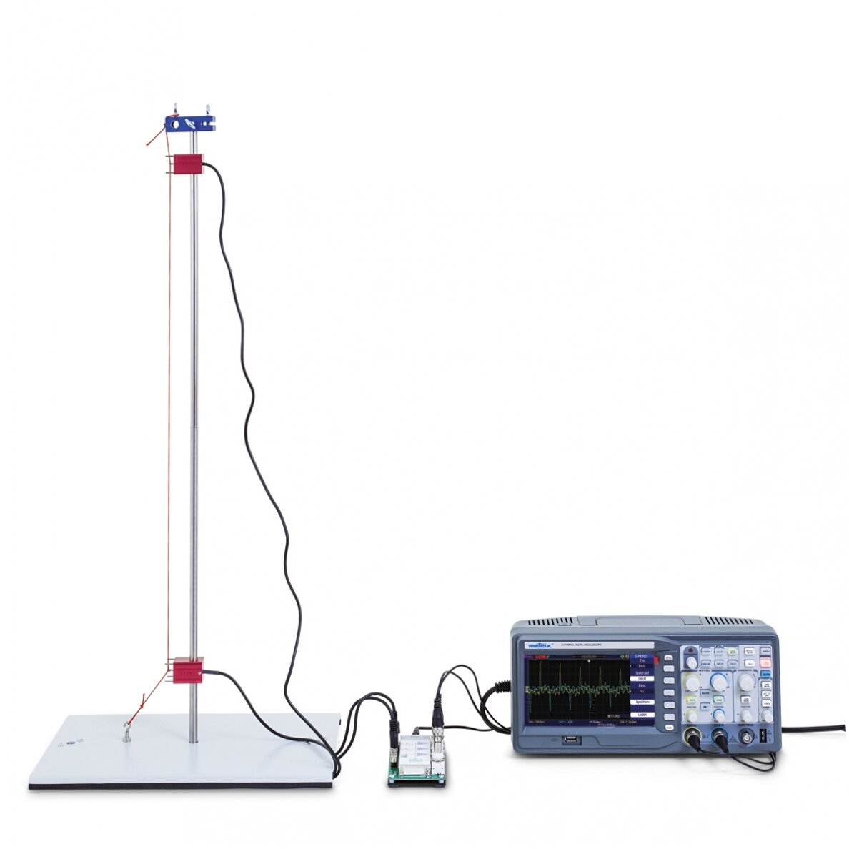 Mechaniniai virpesiai ir bangos - eksperimentų rinkinys (230 V, 50/60 Hz) 3 Mechaniniai virpesiai ir bangos - eksperimentų rinkinys (230 V, 50/60 Hz) 3