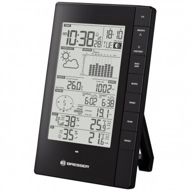 Meteorologinė stotelė Bresser PC Weather Station, su penki viename išoriniais jutikliais 1 Meteorologinė stotelė Bresser PC Weather Station, su penki viename išoriniais jutikliais 1