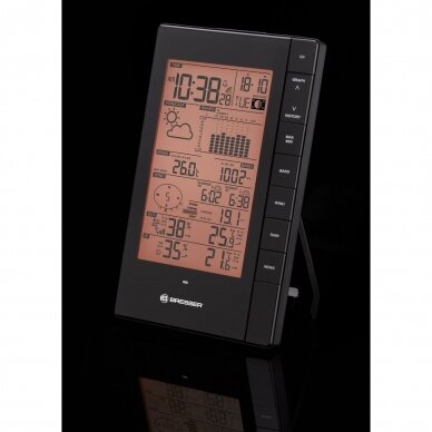Meteorologinė stotelė Bresser PC Weather Station, su penki viename išoriniais jutikliais 2 Meteorologinė stotelė Bresser PC Weather Station, su penki viename išoriniais jutikliais 2