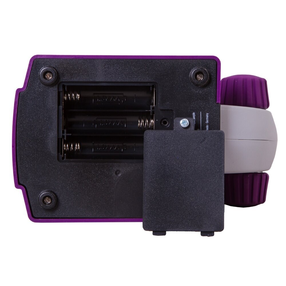Mikroskopas Bresser Junior 40–640x, violetinis 3 Mikroskopas Bresser Junior 40–640x, violetinis 3