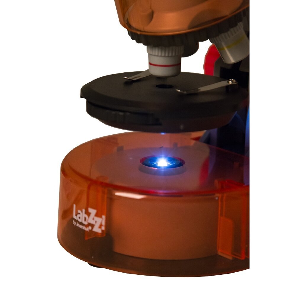 Mikroskopas Levenhuk LabZZ M101, oranžinis 6 Mikroskopas Levenhuk LabZZ M101, oranžinis 6
