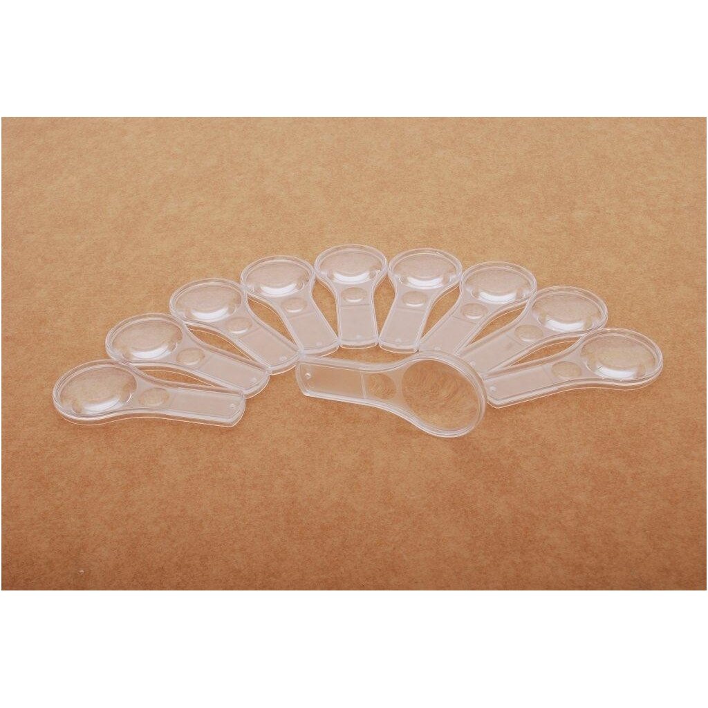 Mini lupa (45 mm) 3x , 6x - 10 vnt. 2 Mini lupa (45 mm) 3x , 6x - 10 vnt. 2