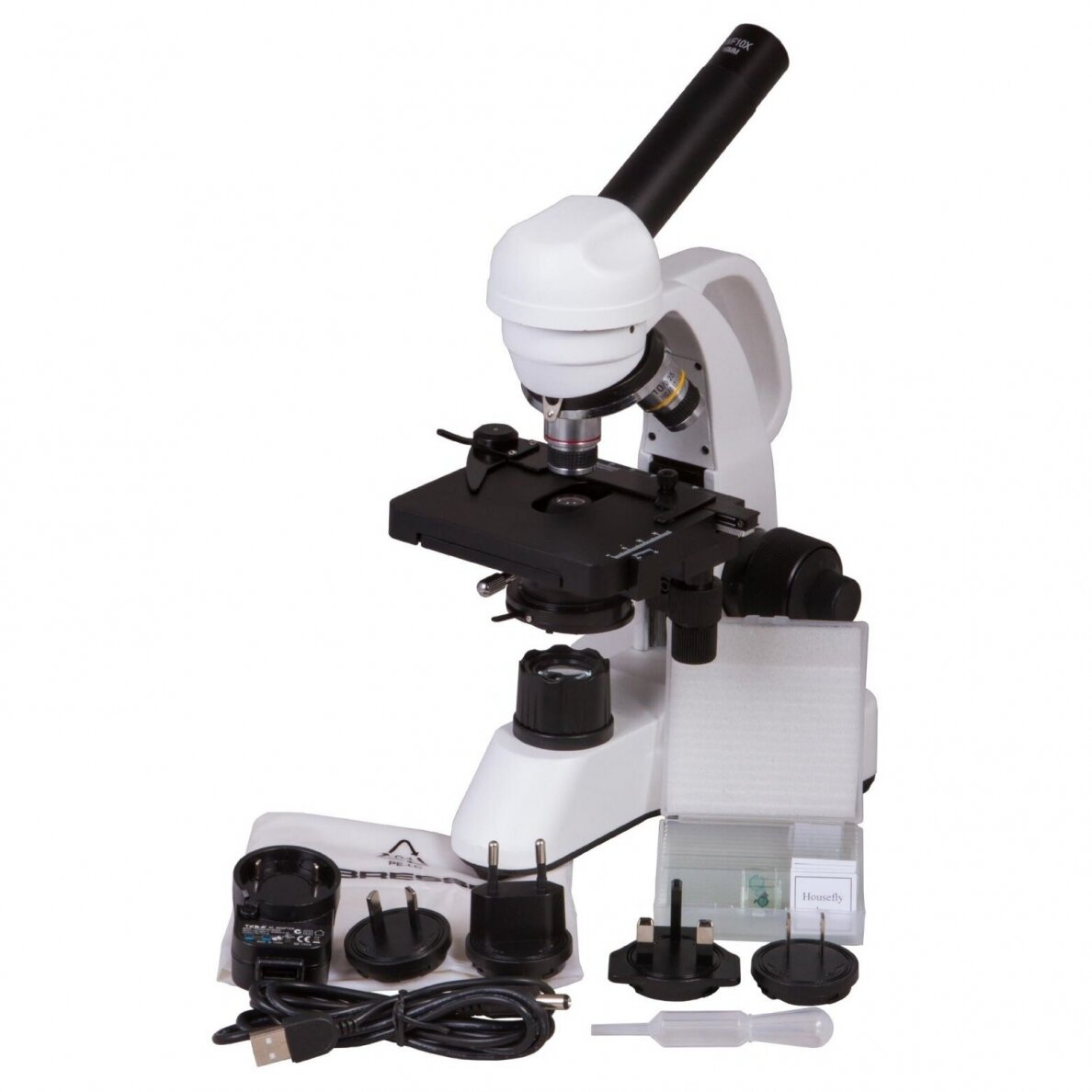 Mikroskopas Bresser Biorit TP 40–400x 1 Mikroskopas Bresser Biorit TP 40–400x 1
