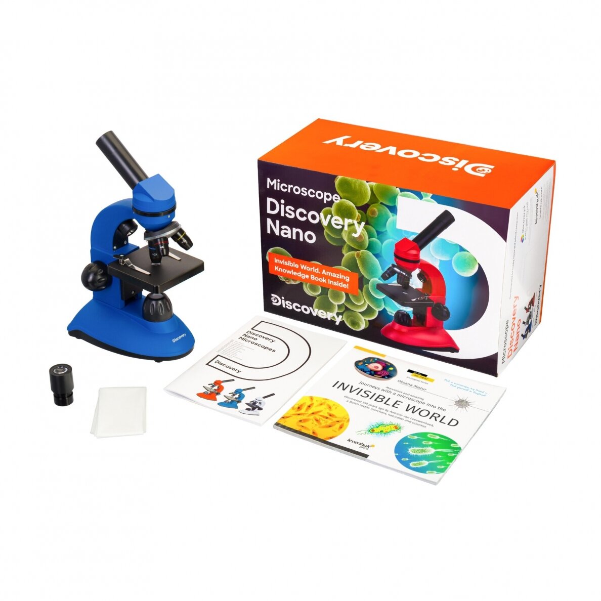 Mikroskopas Discovery Nano Gravity, su knyga 1 Mikroskopas Discovery Nano Gravity, su knyga 1