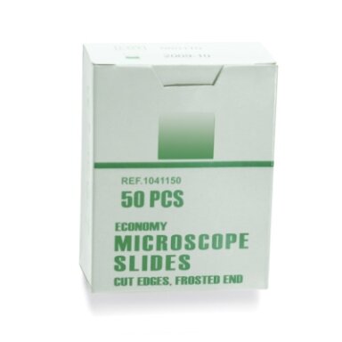 Mikroskopiniai stikleliai, nupjauti kraštai, 90 ° , 76 x 26 x 1 mm , 50 vnt. Mikroskopiniai stikleliai, nupjauti kraštai, 90 ° , 76 x 26 x 1 mm , 50 vnt.