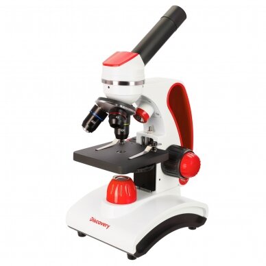 Mikroskopas Discovery Pico Terra, su knyga