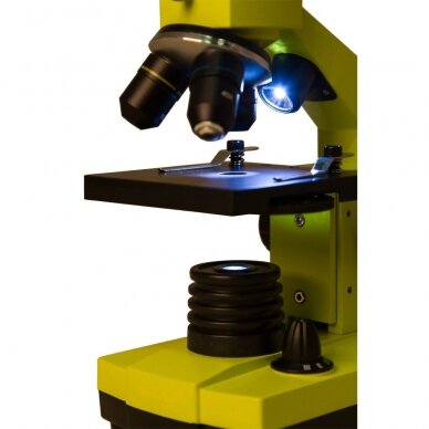 Mikroskopas Levenhuk Rainbow 2L PLUS, geltonas 6