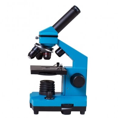 Mikroskopas Levenhuk Rainbow 2L PLUS, mėlynas 3
