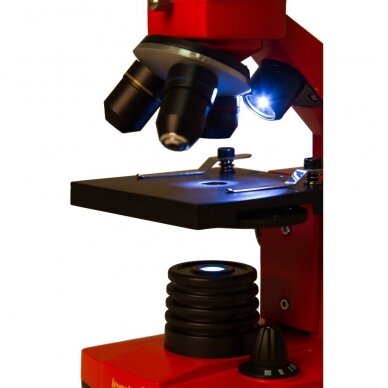 Mikroskopas Levenhuk Rainbow 2L PLUS, oranžinis 6