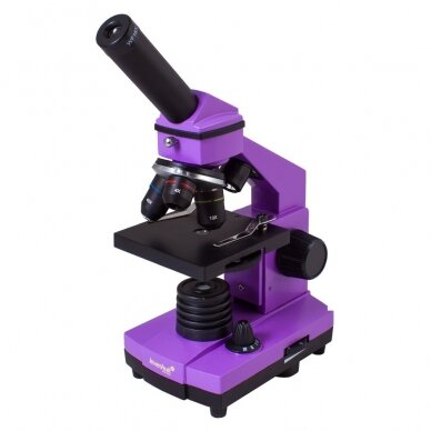 Mikroskopas Levenhuk Rainbow 2L PLUS, violetinis 2