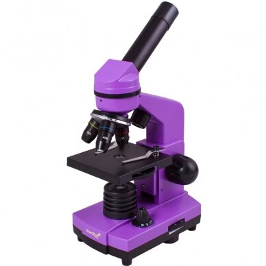 Mikroskopas Rainbow 2L, violetinė spalva