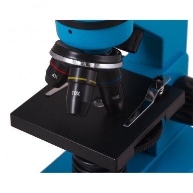Mikroskopas Rainbow 2L, šviesiai mėlyna spalva 1