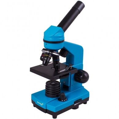 Mikroskopas Rainbow 2L, šviesiai mėlyna spalva