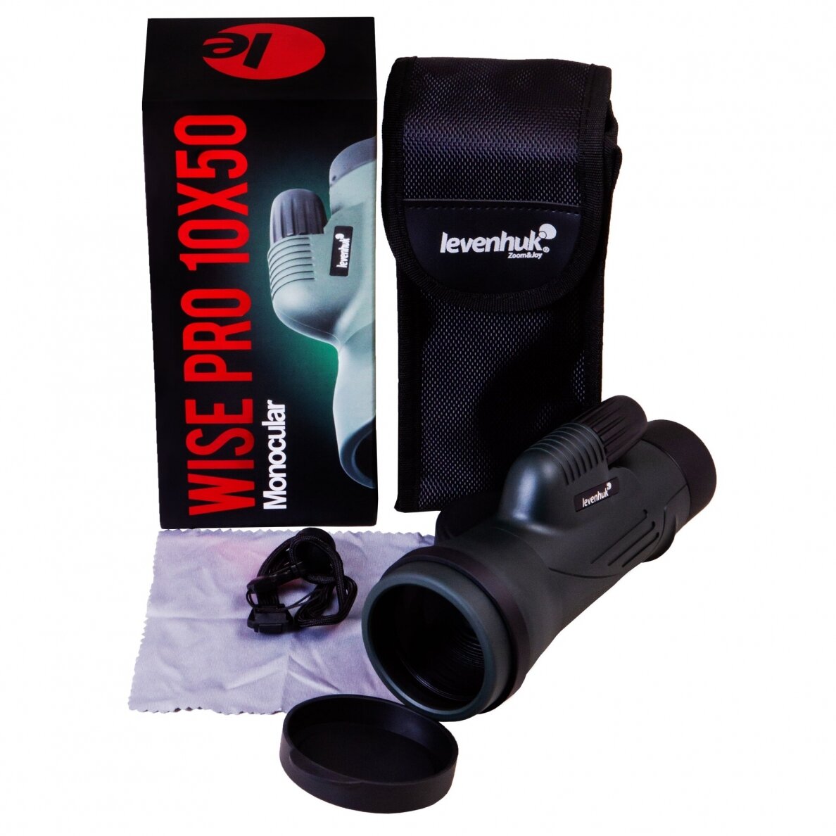 Monokuliaras Levenhuk Wise PRO 10x50 1 Monokuliaras Levenhuk Wise PRO 10x50 1