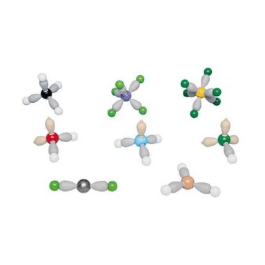 Molekulinės formos, Molyorbital ™, 8 modeliai Molekulinės formos, Molyorbital ™, 8 modeliai