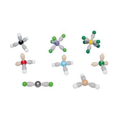 Molekulinės formos, Molyorbital ™, 8 modeliai Molekulinės formos, Molyorbital ™, 8 modeliai