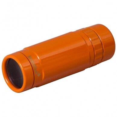 Monokuliaras Levenhuk Rainbow 8x25, oranžinė spalva Monokuliaras Levenhuk Rainbow 8x25, oranžinė spalva