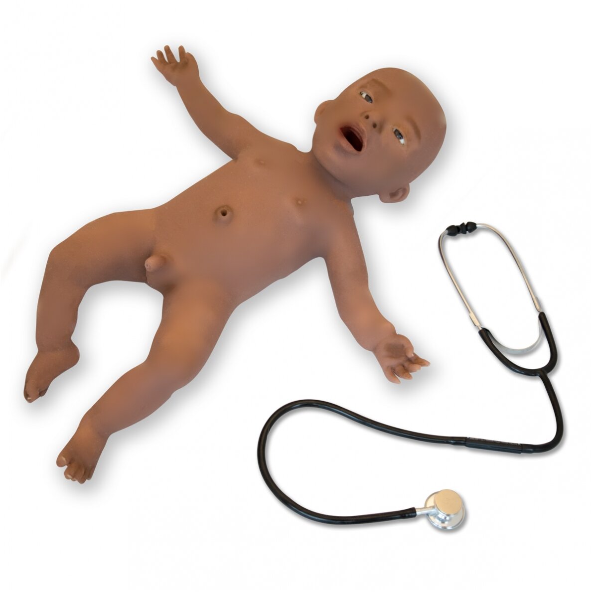 NENAsim Infant HPS kūdikio modelis, tamsi oda 1