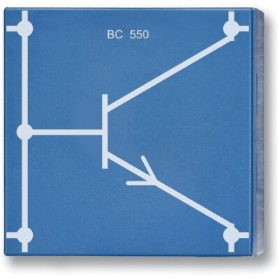 NPN tranzistorius, BC 550, P4W50