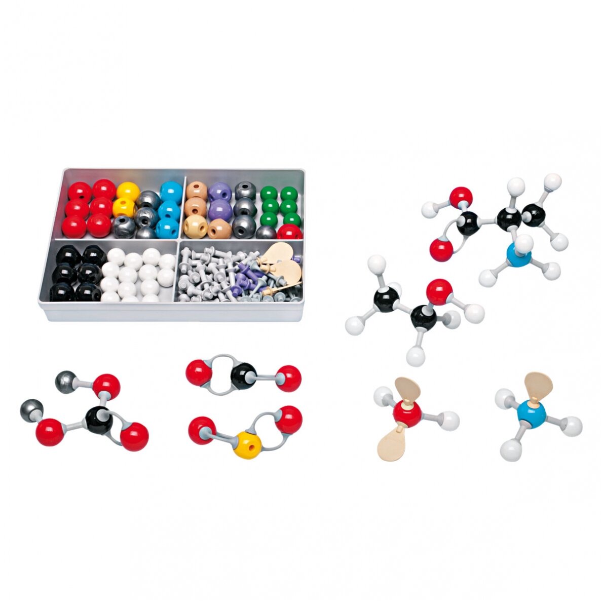 Organinių/neorganinių molekulių rinkinys, S modelis, molymod®