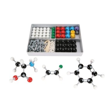 Organinių molekulių rinkinys, S modelis, molymod® Organinių molekulių rinkinys, S modelis, molymod®