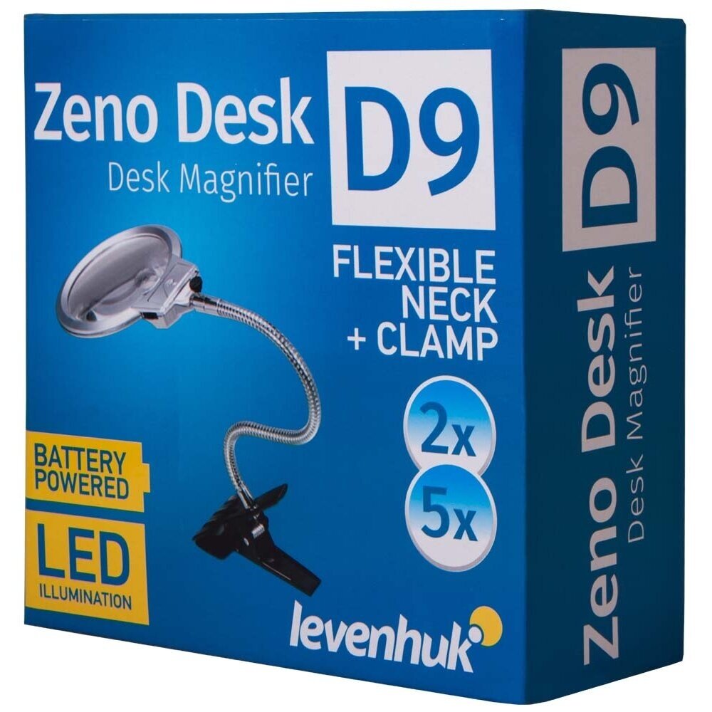 Padidinimo stiklas Levenhuk Zeno Desk D9 4 Padidinimo stiklas Levenhuk Zeno Desk D9 4