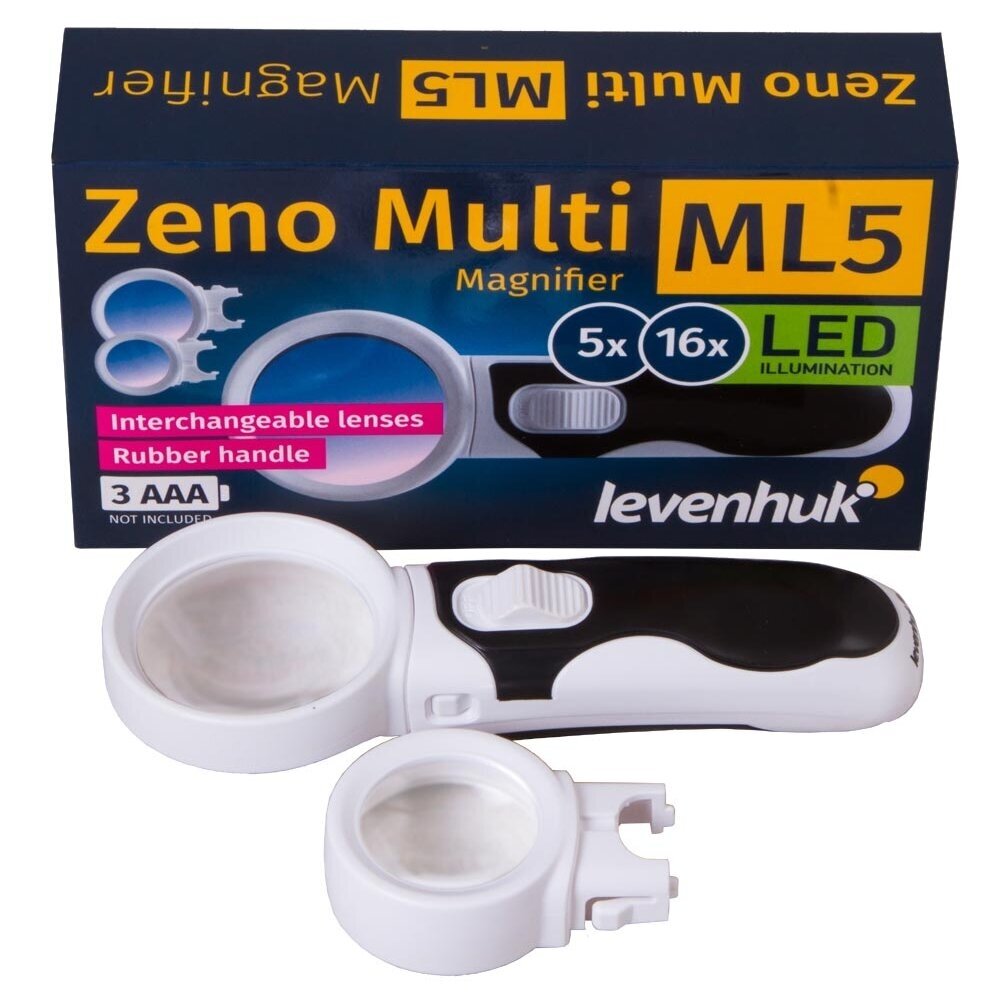 Padidinimo stiklas Levenhuk Zeno Multi ML5 1 Padidinimo stiklas Levenhuk Zeno Multi ML5 1