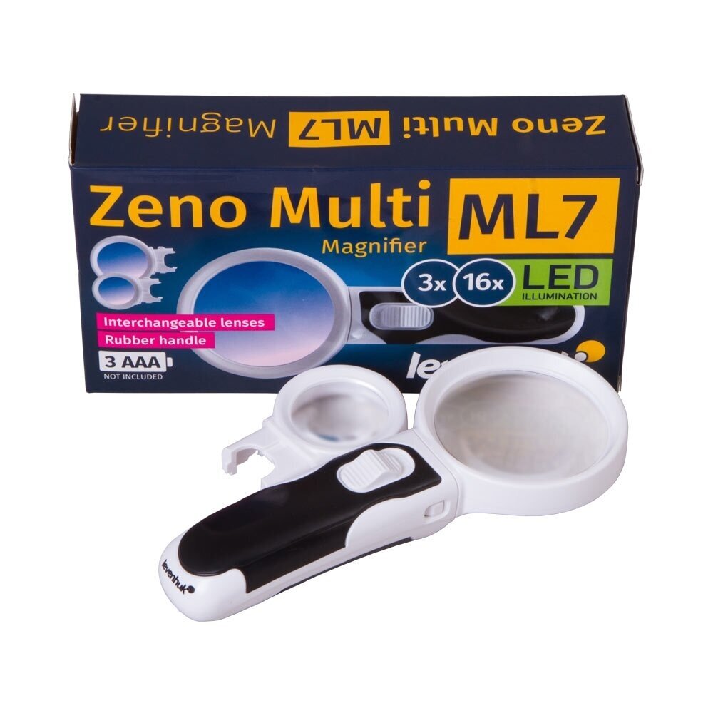 Padidinimo stiklas Levenhuk Zeno Multi ML7 1