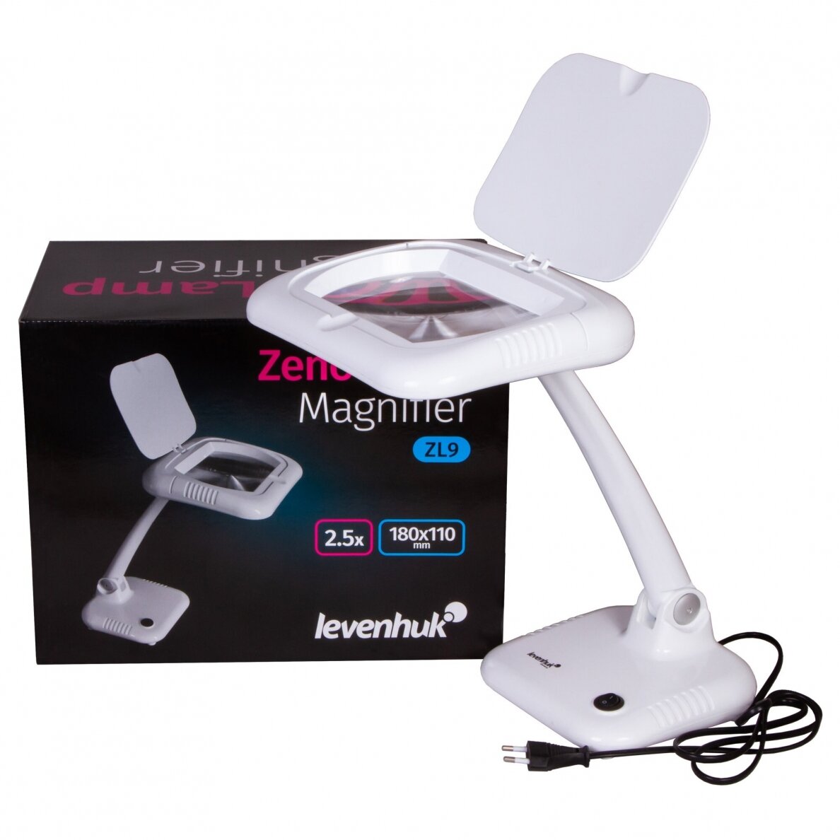 Padidinimo stiklas Levenhuk Zeno Lamp ZL9 1 Padidinimo stiklas Levenhuk Zeno Lamp ZL9 1
