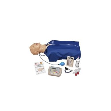 Pažangus Airway Larry torsas su EKG modeliavimu ir AED treniruokliu Pažangus Airway Larry torsas su EKG modeliavimu ir AED treniruokliu