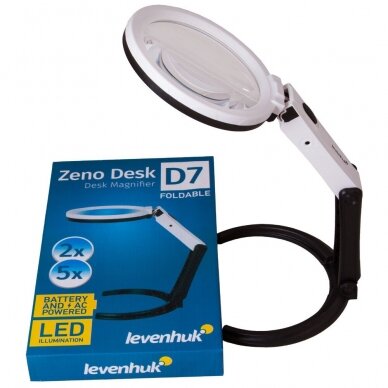 Padidinimo stiklas Levenhuk Zeno Desk D7 1 Padidinimo stiklas Levenhuk Zeno Desk D7 1