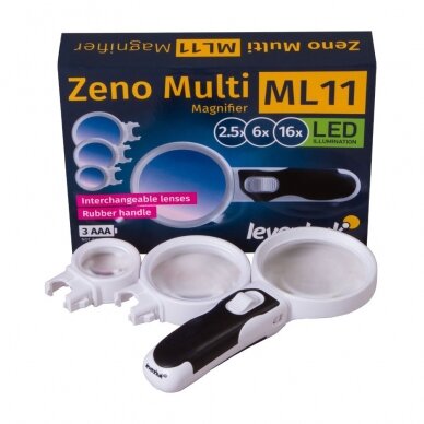Padidinimo stiklas Levenhuk Zeno Multi ML11 2 Padidinimo stiklas Levenhuk Zeno Multi ML11 2