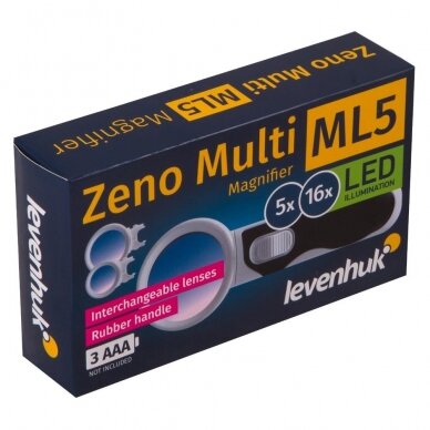 Padidinimo stiklas Levenhuk Zeno Multi ML5 9 Padidinimo stiklas Levenhuk Zeno Multi ML5 9