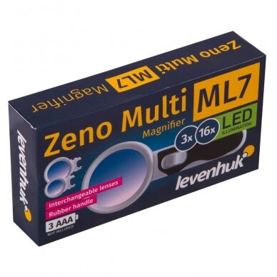 Padidinimo stiklas Levenhuk Zeno Multi ML7 9