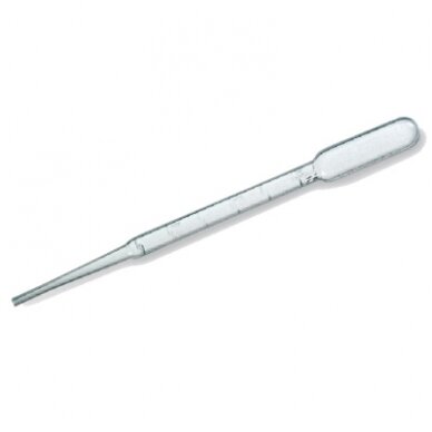 Pastero pipetės, 3 ml, 500 vnt. Pastero pipetės, 3 ml, 500 vnt.