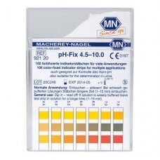 pH indikatorius juostelėmis (pH 4,5 – 10)