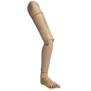 Pilna dešinė koja pacientų priežiūros manekenams KERi™ ir GERi™