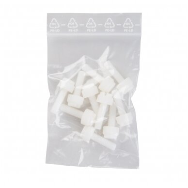 Plastikinių varžtų rinkinys (10 vnt.)