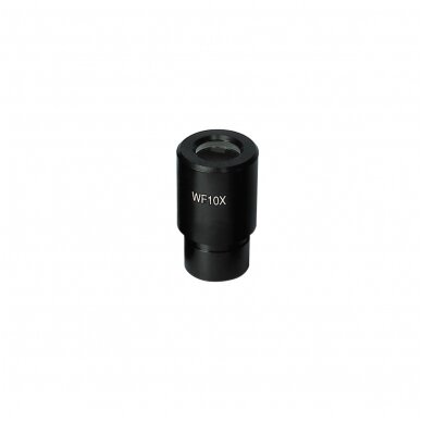 Plataus lauko okuliaras WF 10x18 mm su rodykle